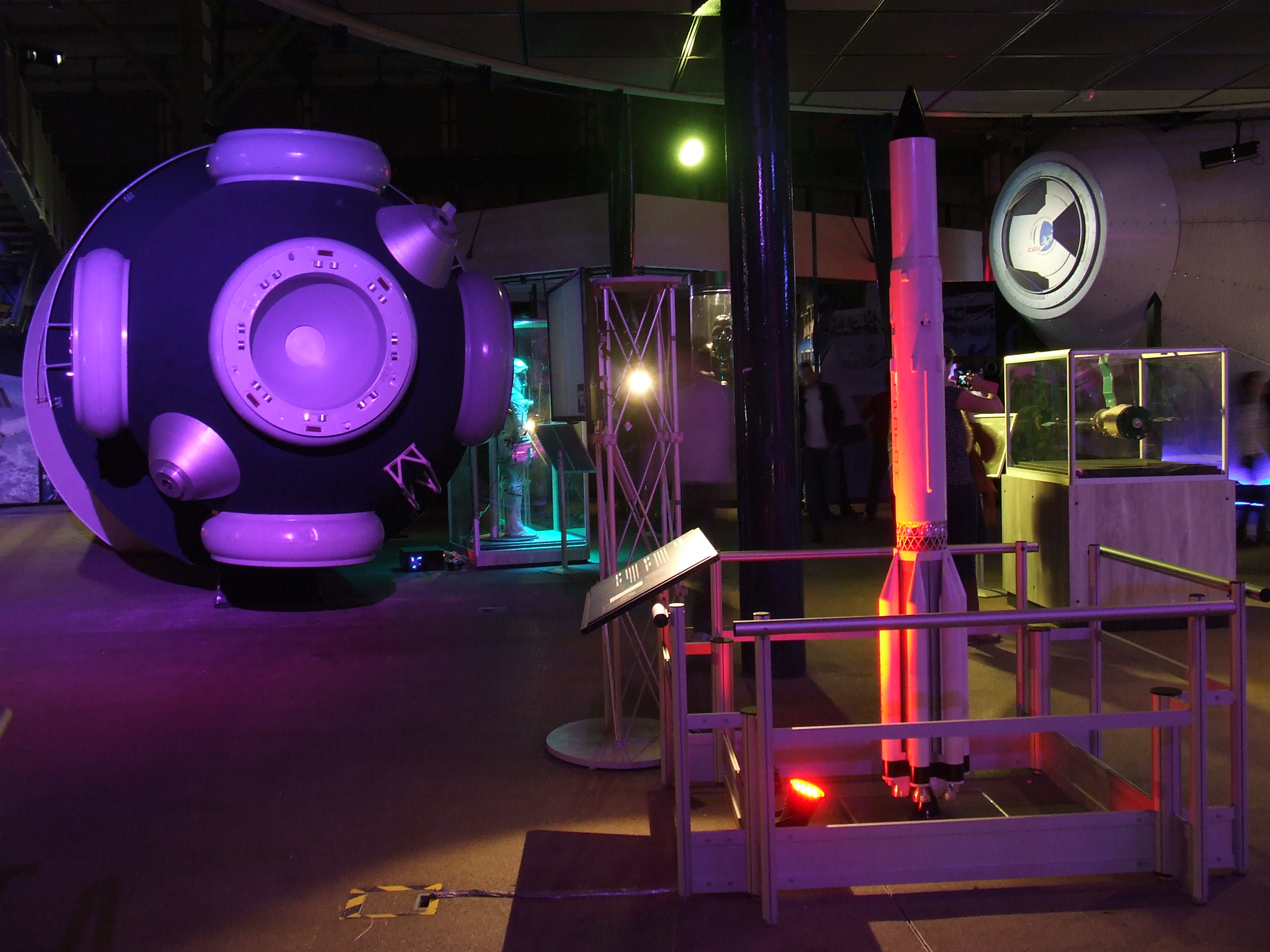 Gateway to space 2016, Budapest, the Proton rocket model