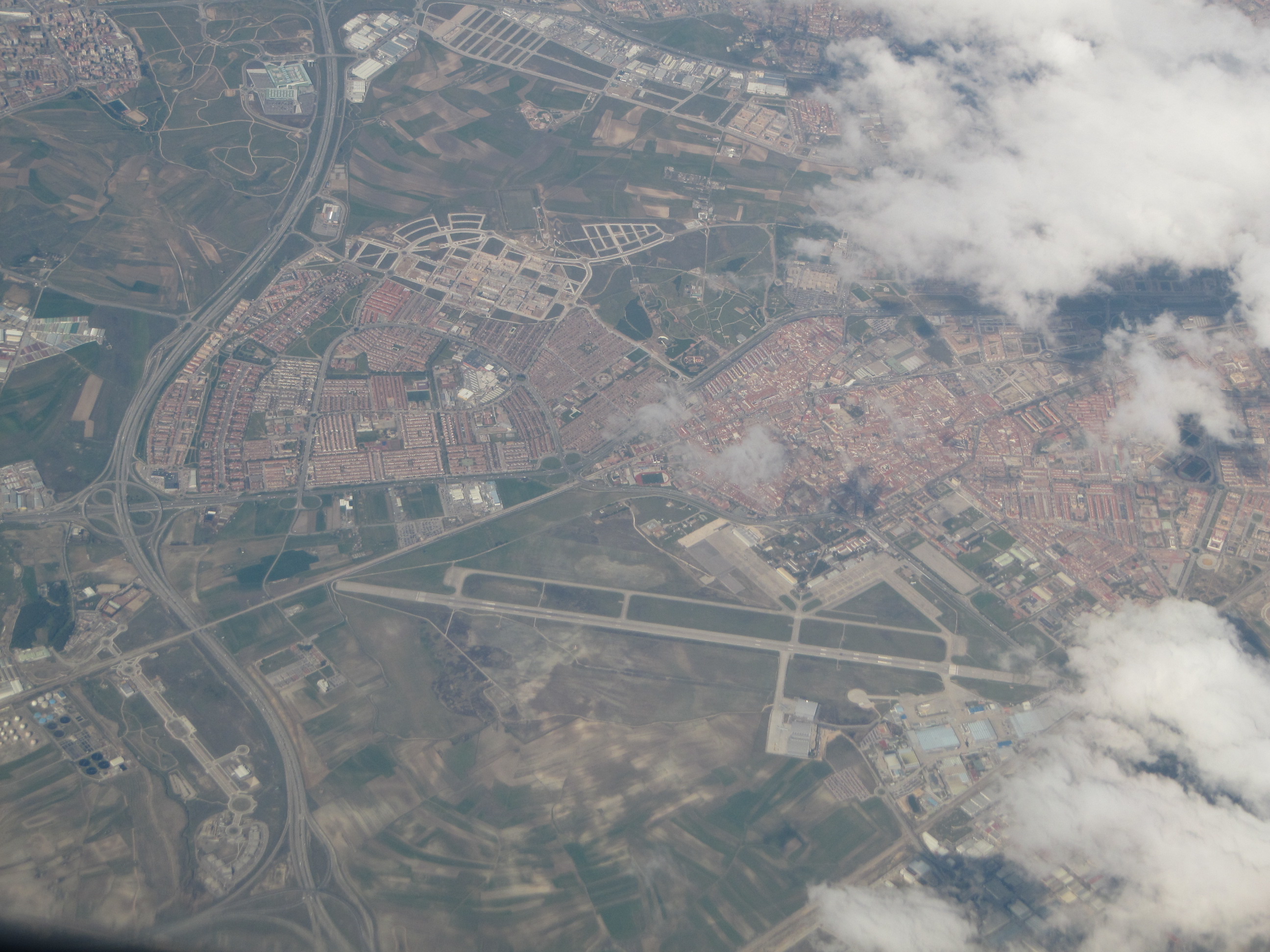 Getafe Air Base - Photographie aérienne