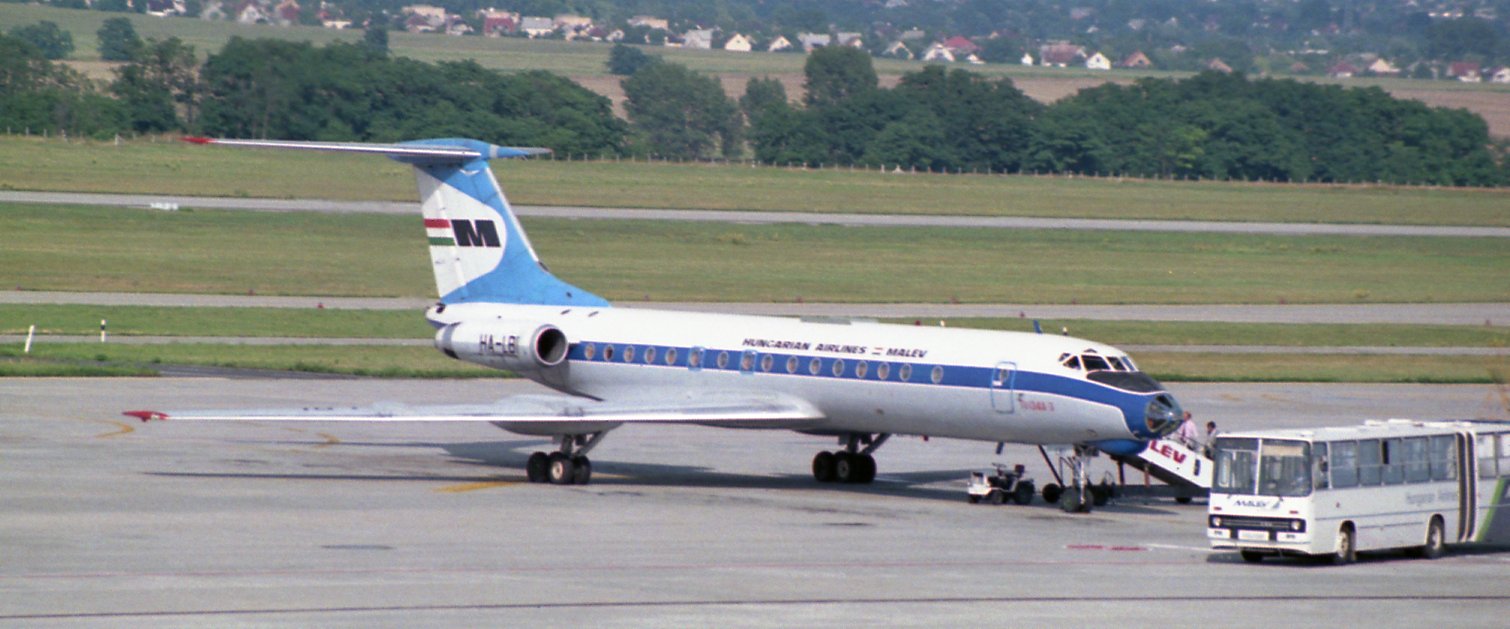 HA-LBI (Malev Hungarian Airlines) Tupolev Tu-134-A BUD