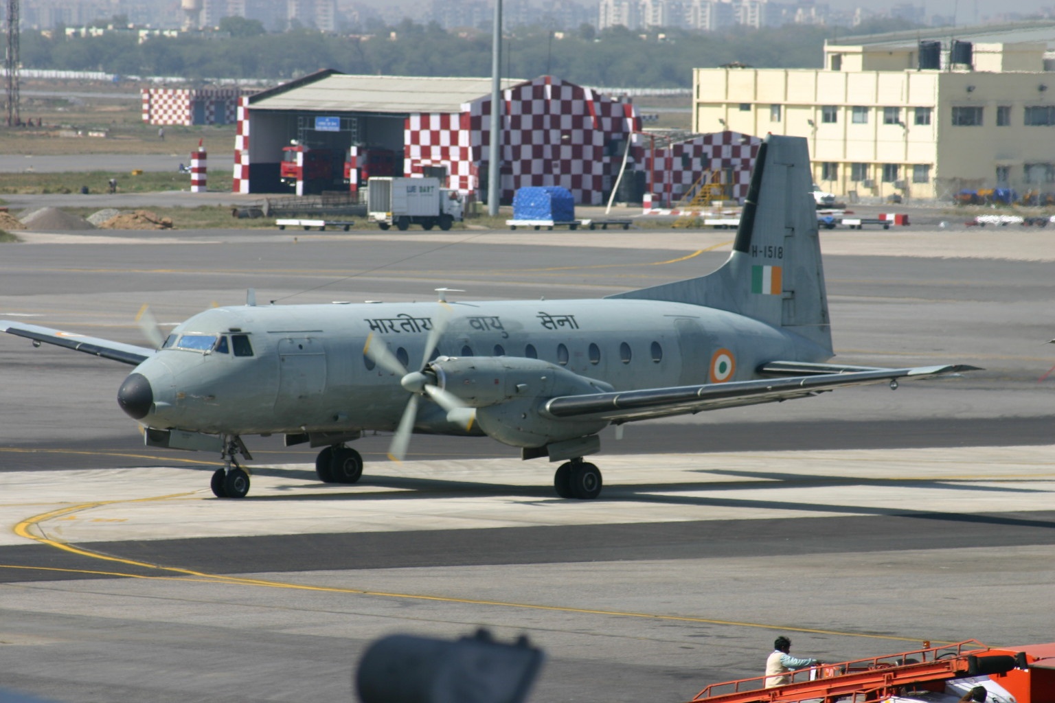 HAL 748 H-1518, Fuerza Aérea India, Nueva Delhi