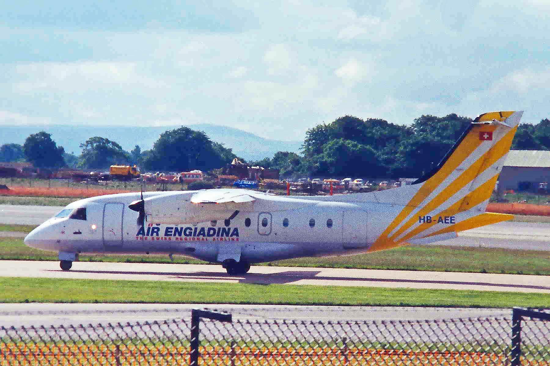HB AEE Do 328-110 Air Engiadina MAN 12JUN98