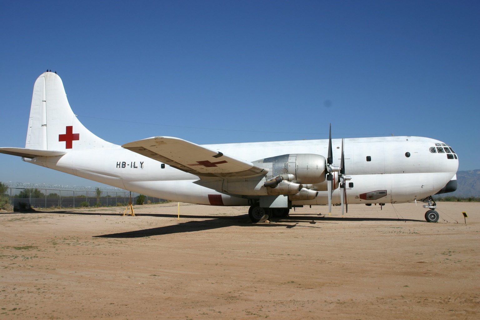 HB ILY Boeing 377 Stratocruiser ( KC-97G )