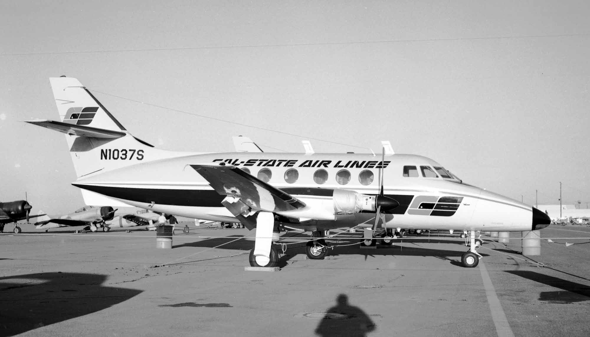 Handley Page 137 Jetstream Mark I N1037S a Reno, Nevada (1970)