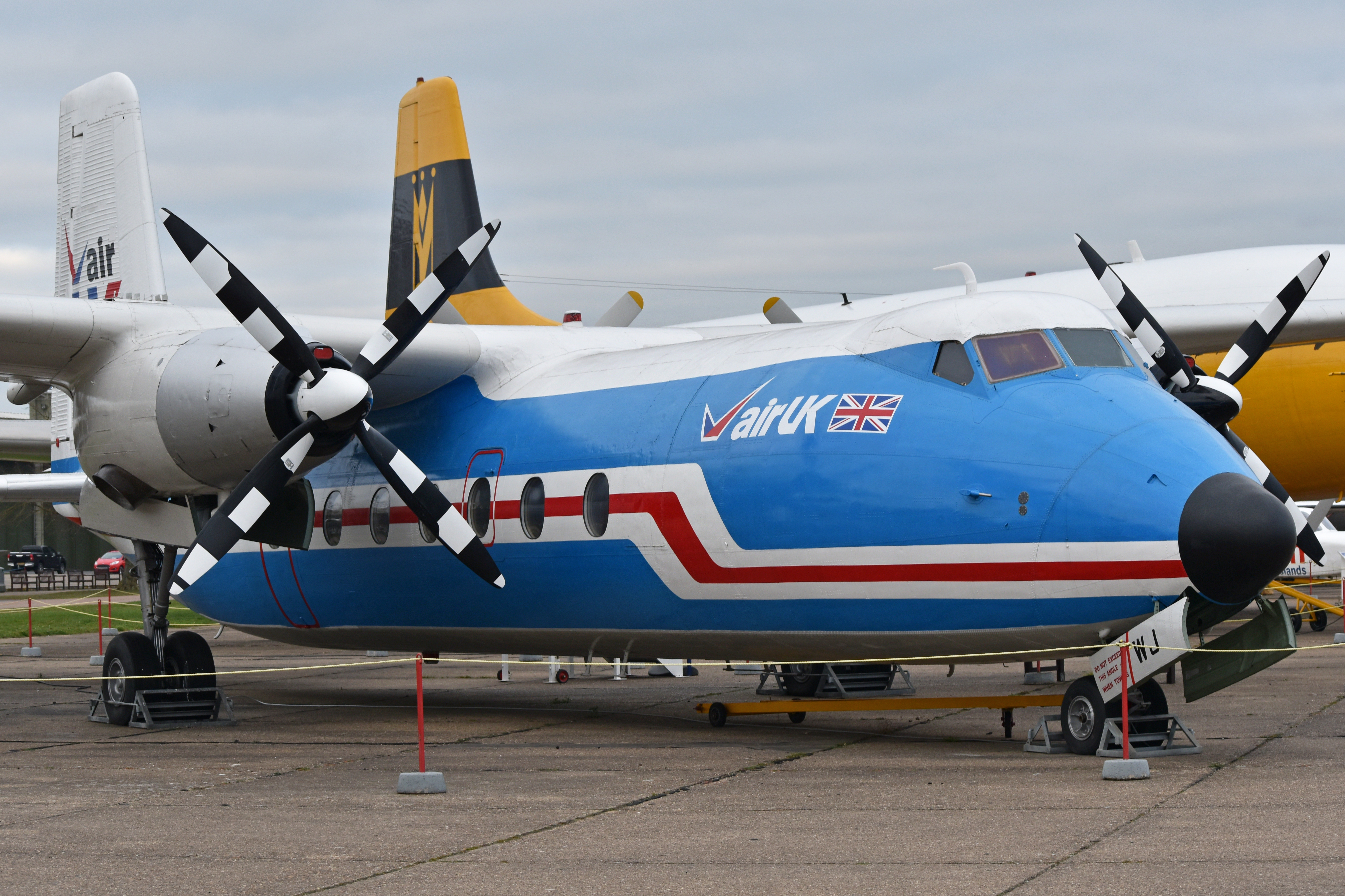 Handley Page Dart Herald 201 ‘G-APWJ