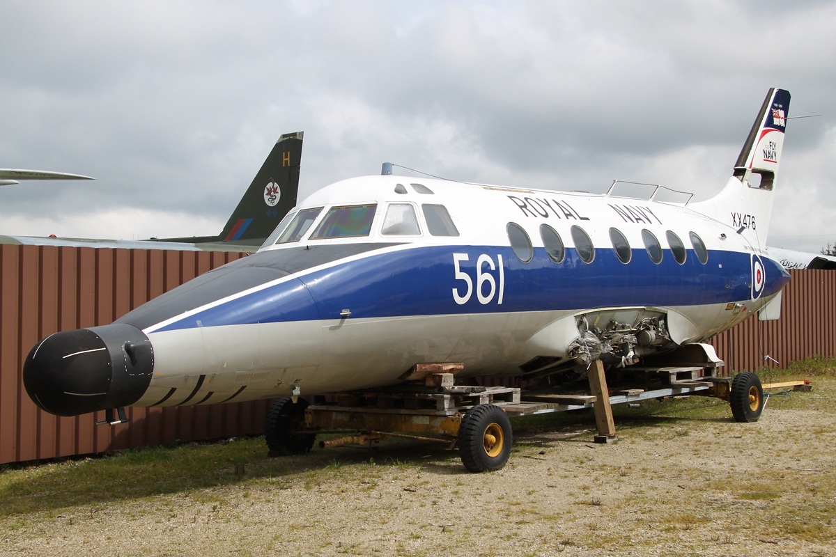 Handley Page HP-137 Jetstream T.2, Royal Navy, conservata a Hermeskeil (Germania)