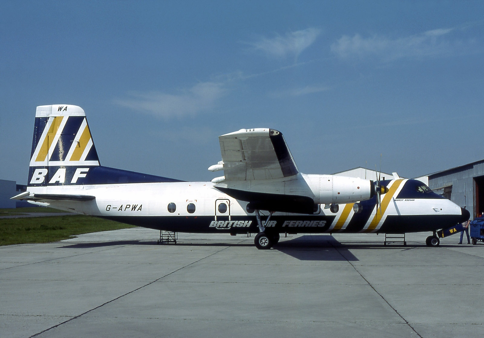 Handley Page HPR-7 Herald 100, British Air Ferries