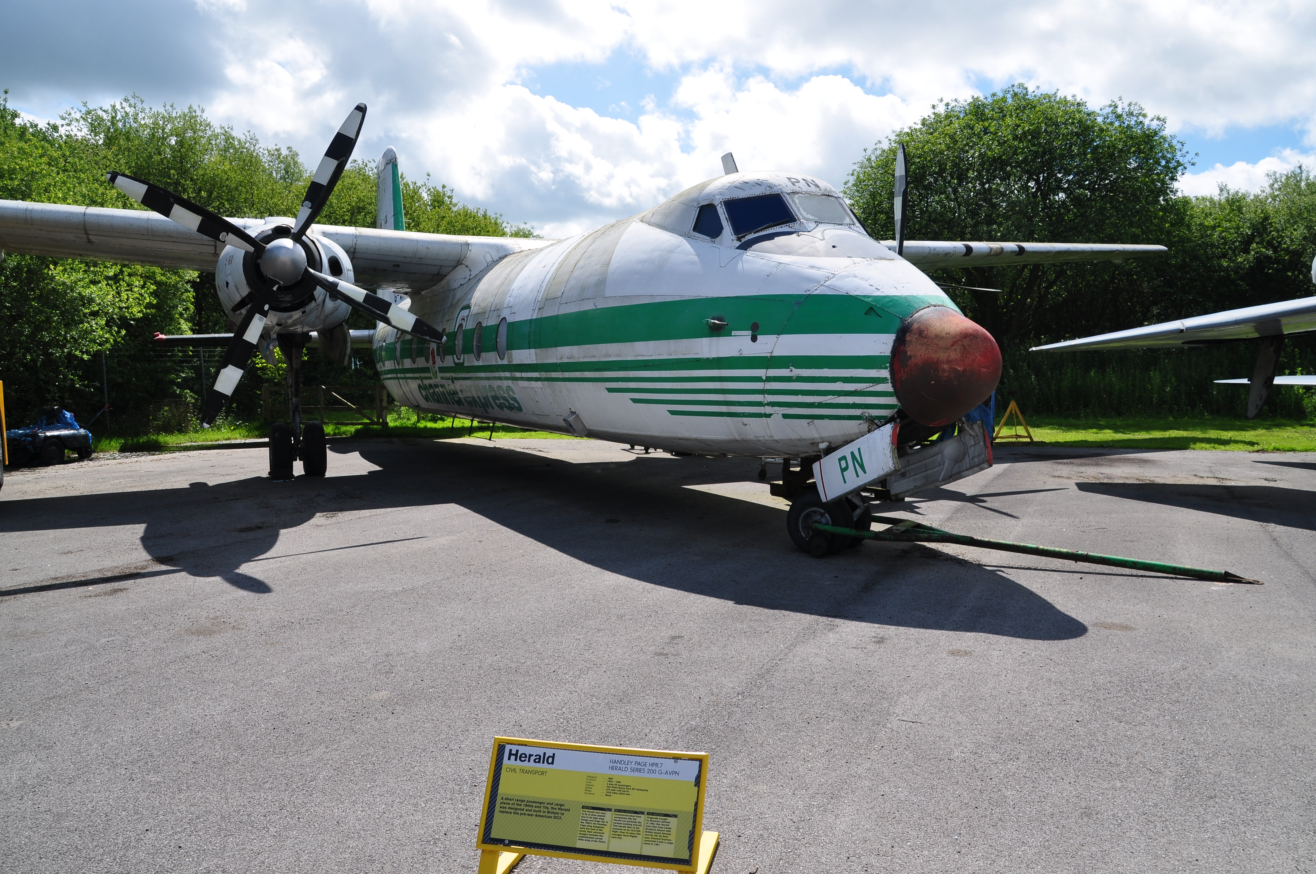 Handley Page Herald, Yorkshire Air Museum