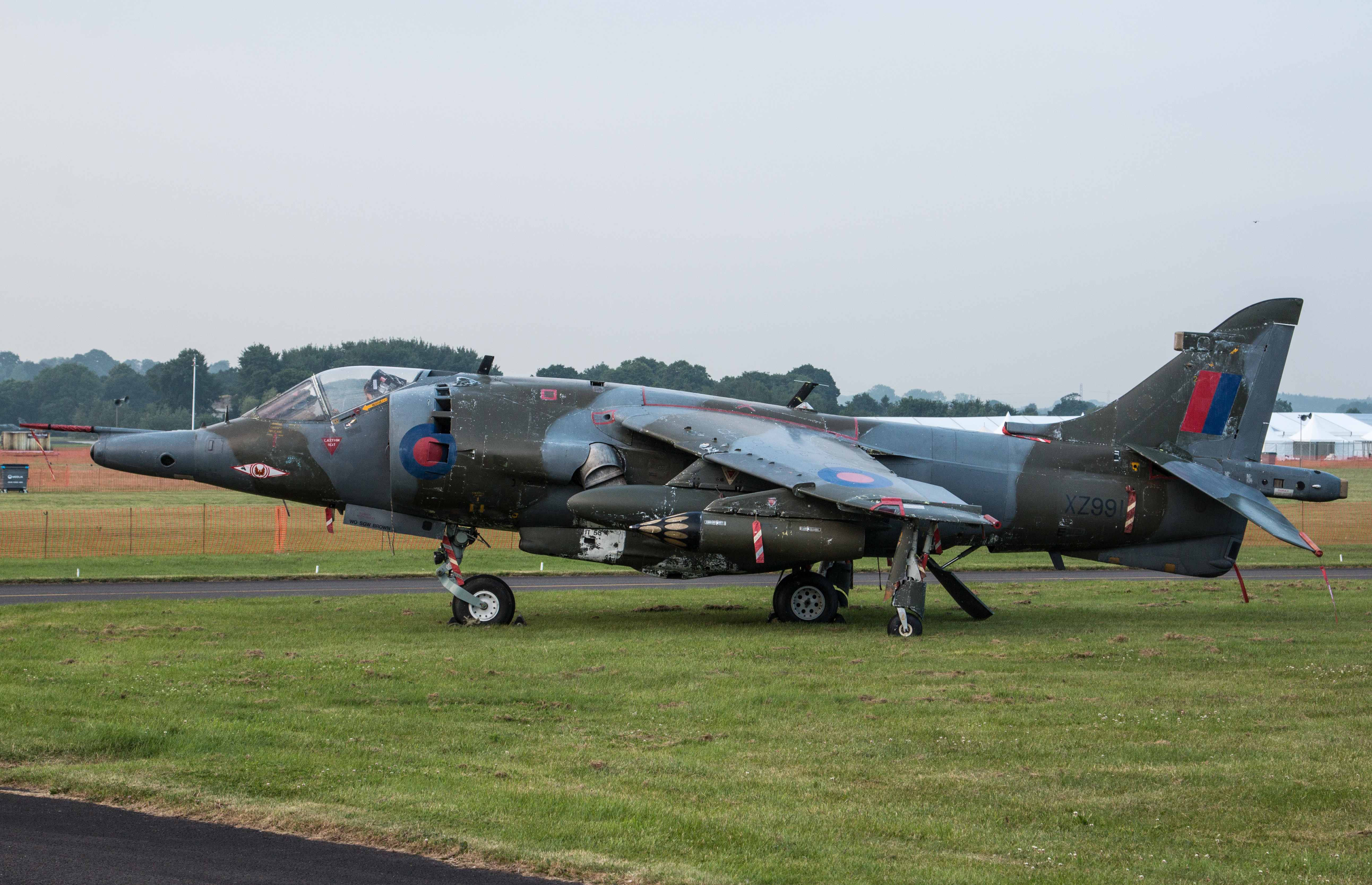 Harrier GR 3 — RAF Cosford Airshow, Shropshire