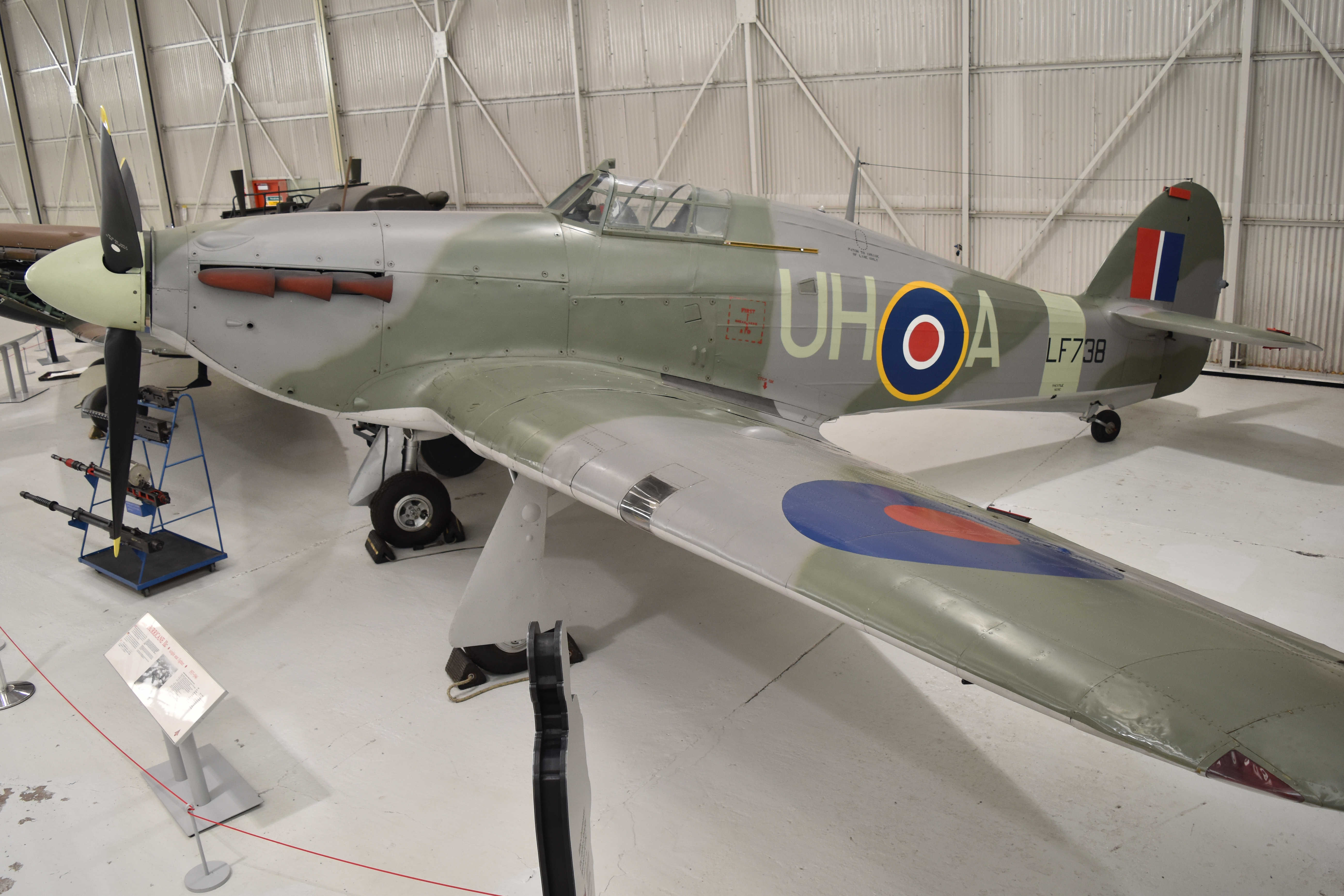 Hawker Hurricane I Ic ‘LF738 UH A