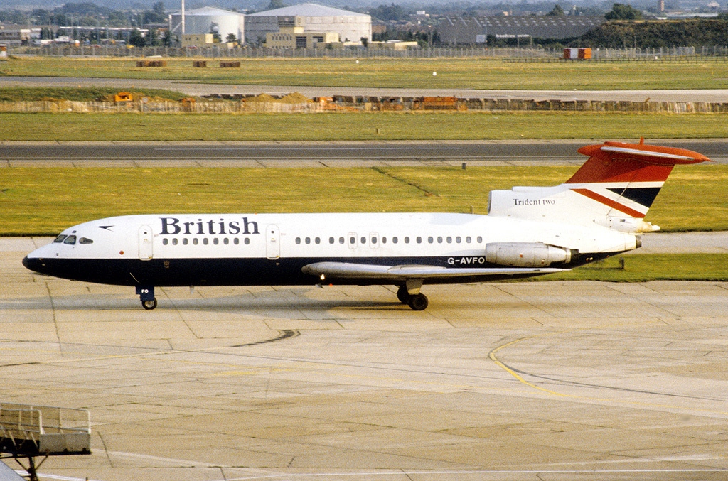 Hawker Siddeley HS-121 Trident 2E, British Airways AN