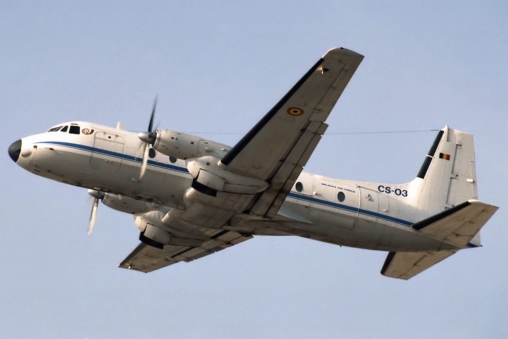 Hawker Siddeley HS-748 Series 2A, Belgium - Air Force JP
