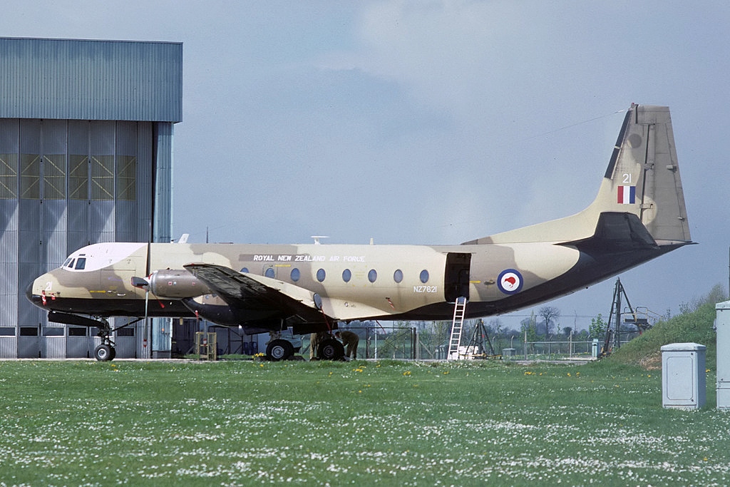 Hawker Siddeley HS-780 Andover C.1, colori RAF prima della consegna alla RNZAF