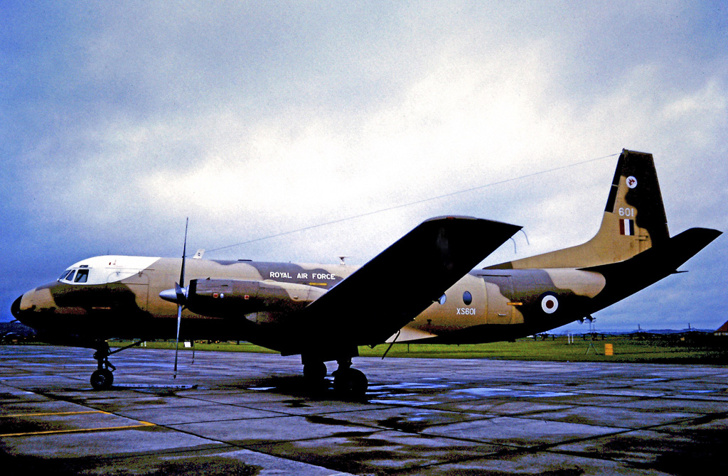 Hawker Siddeley HS 780 Andover C 1 XS601, 46 Squadron, RAF Chivenor 1971