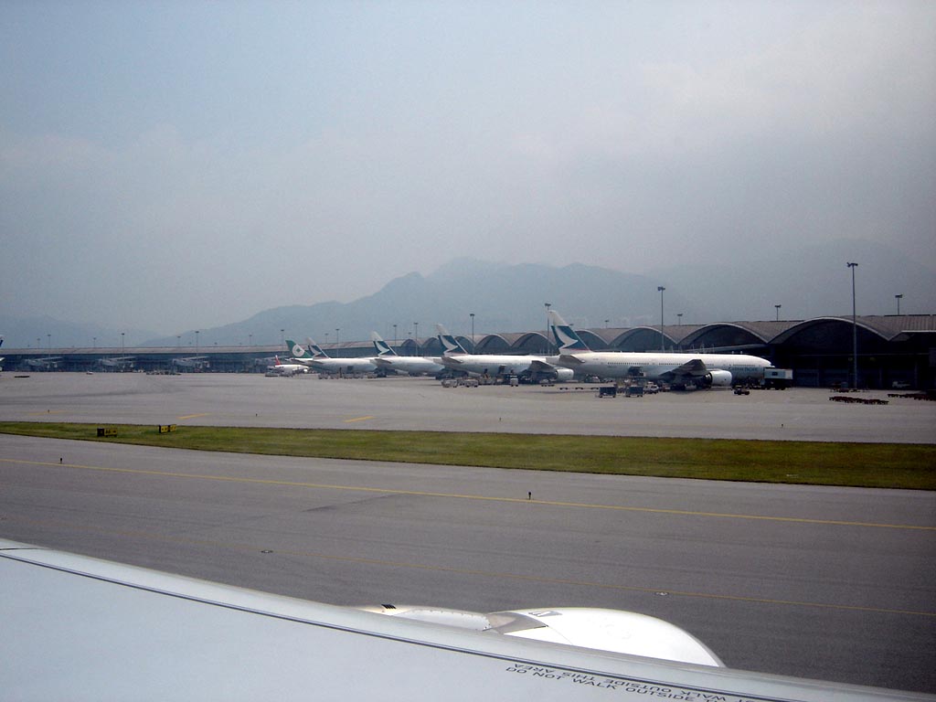 Hong Kong Airport Outside
