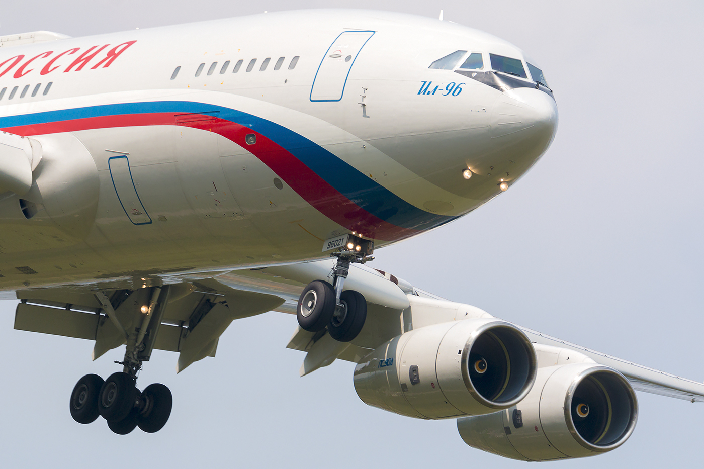 Ilyushin IL-96-300PU - RA-96021 - SLO "Rossiya