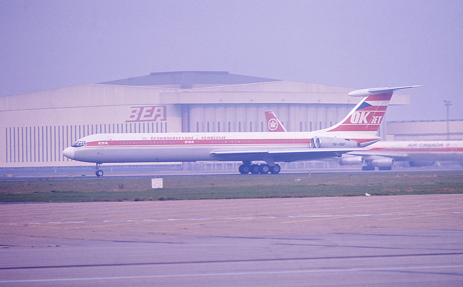 Ilyushin Il-62 OK DBF (OK DBF, ČSA)