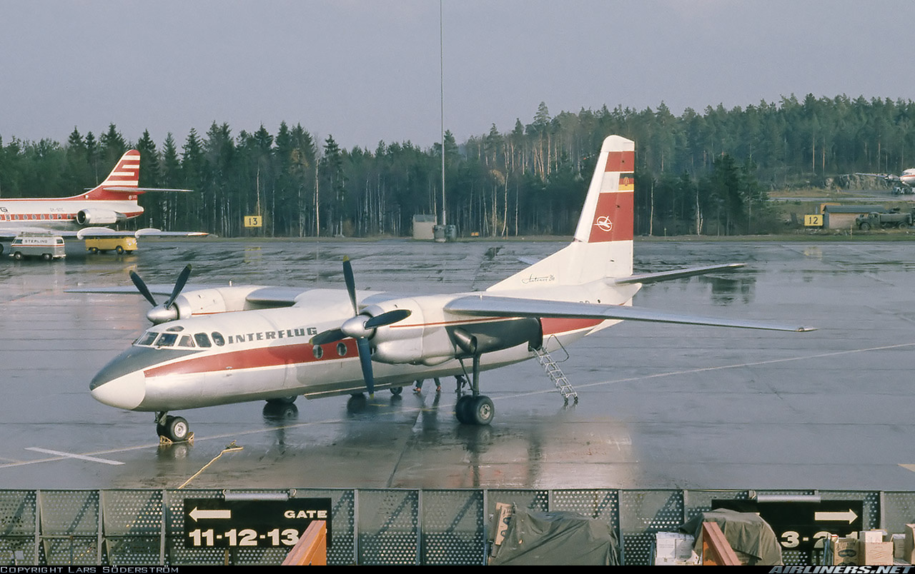 Interflug Antonov An-24V DM SBD