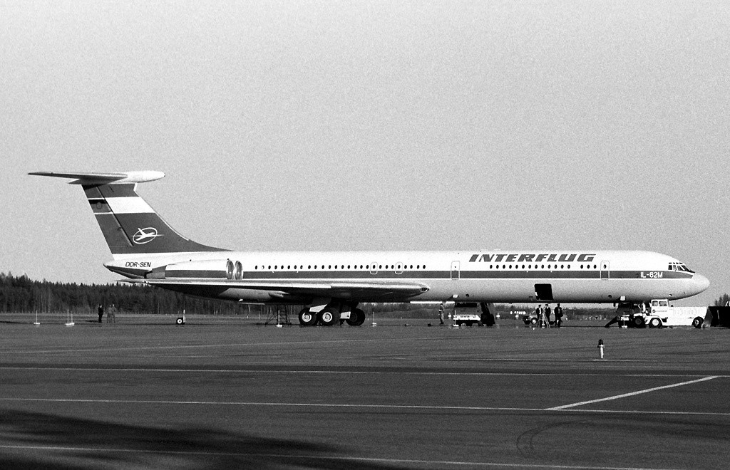 Interflug Ilyushin Il-62M DDR SEN