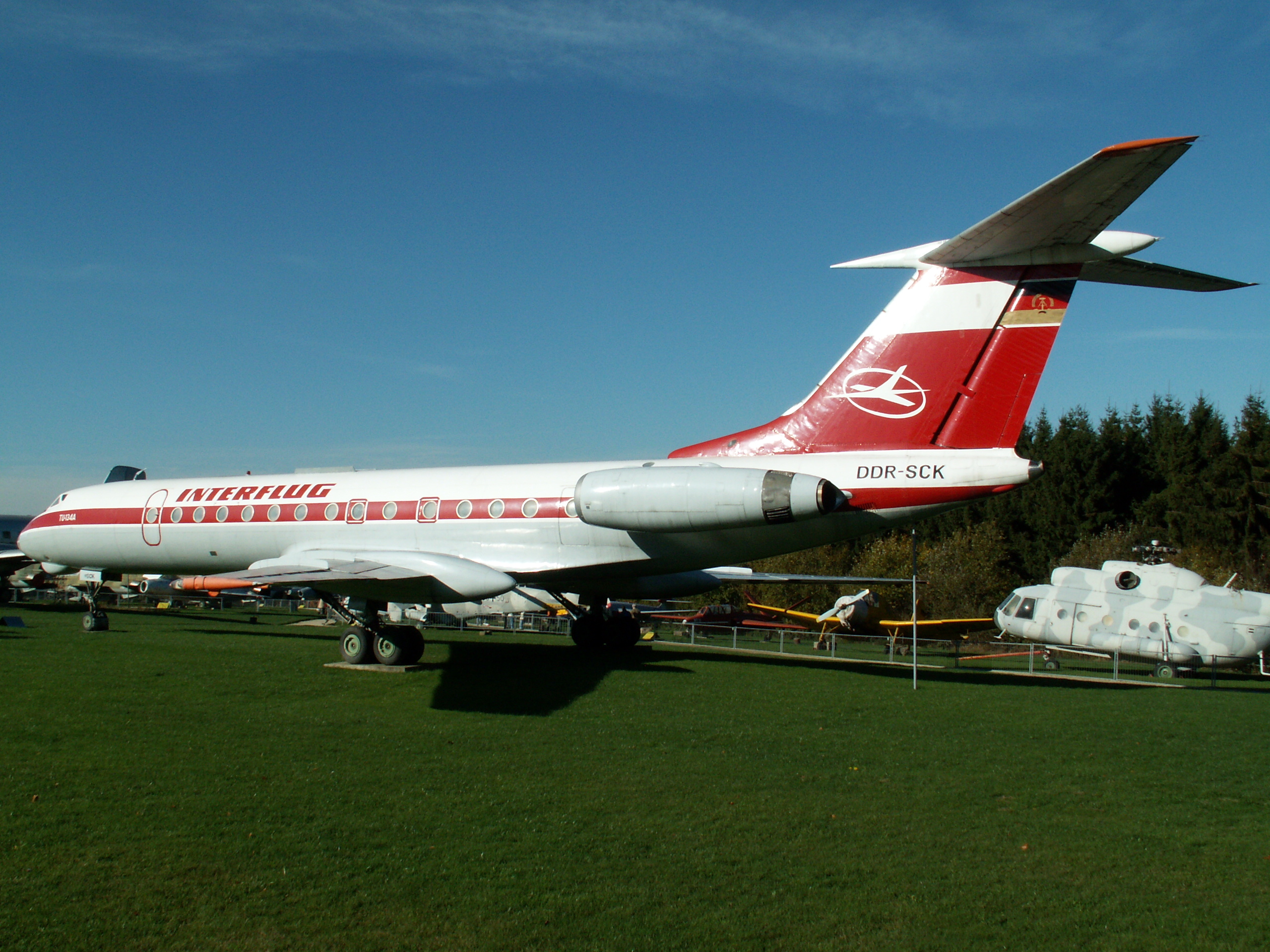 Interflug Tu-134A DDR SCK, Hermeskeil (1)