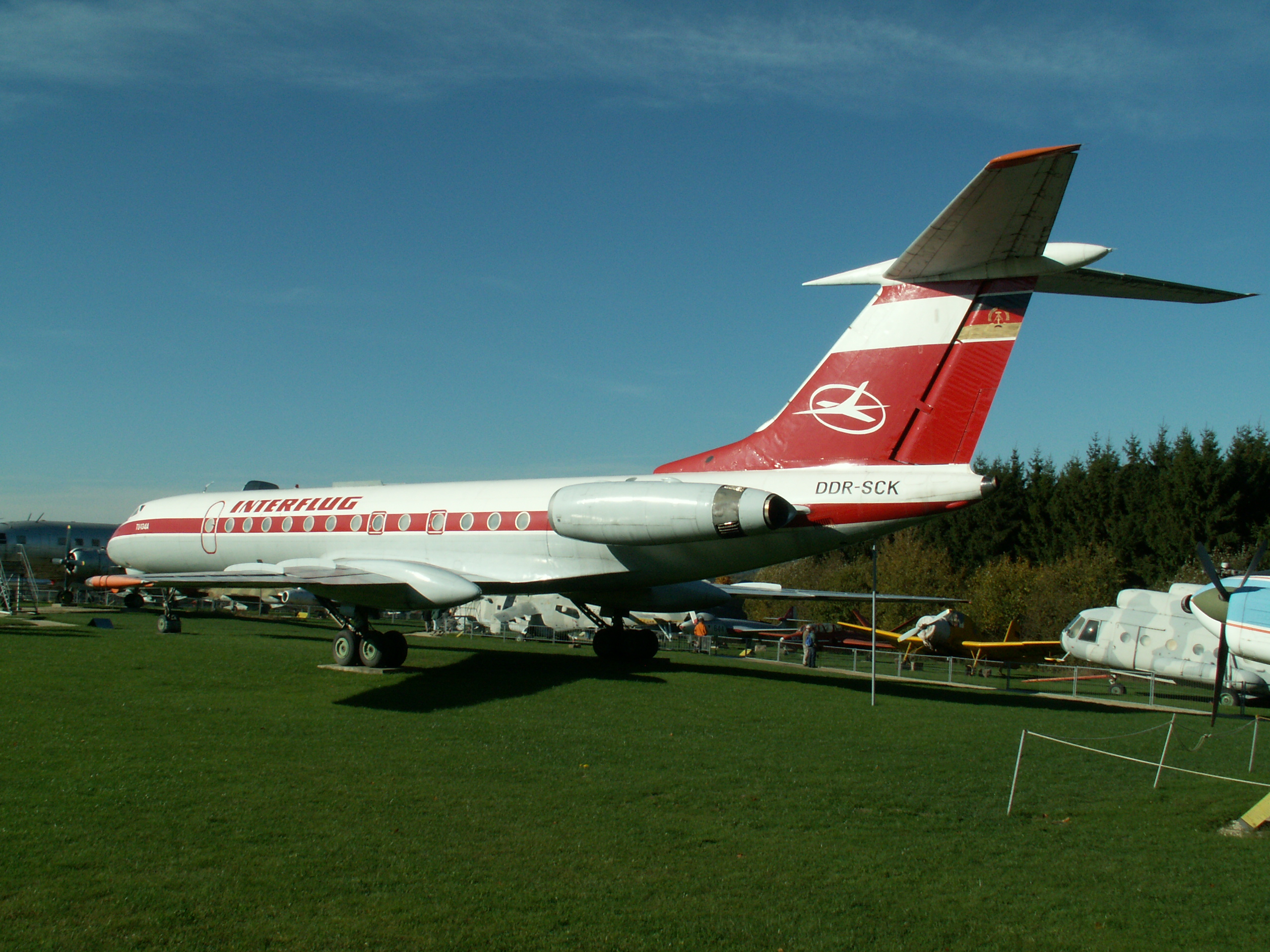 Interflug Tu-134A DDR SCK, Hermeskeil (2)