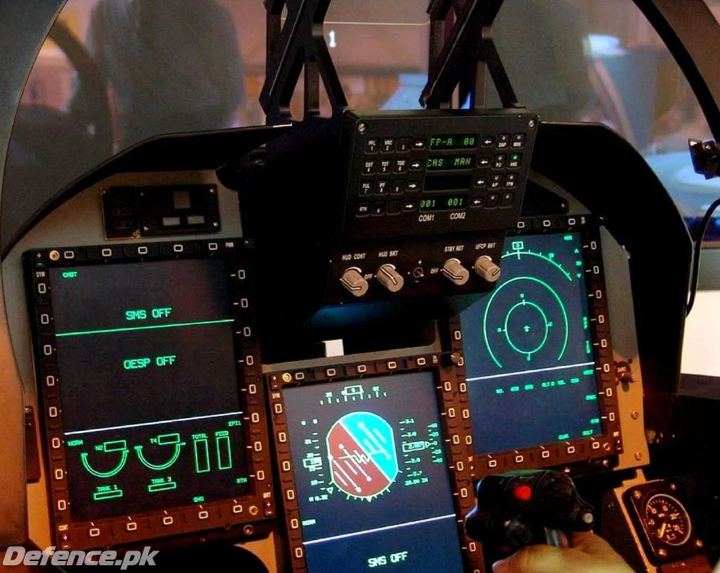Cabina del JF-17