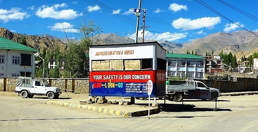 J & K Police. Basgo, Ladakh
