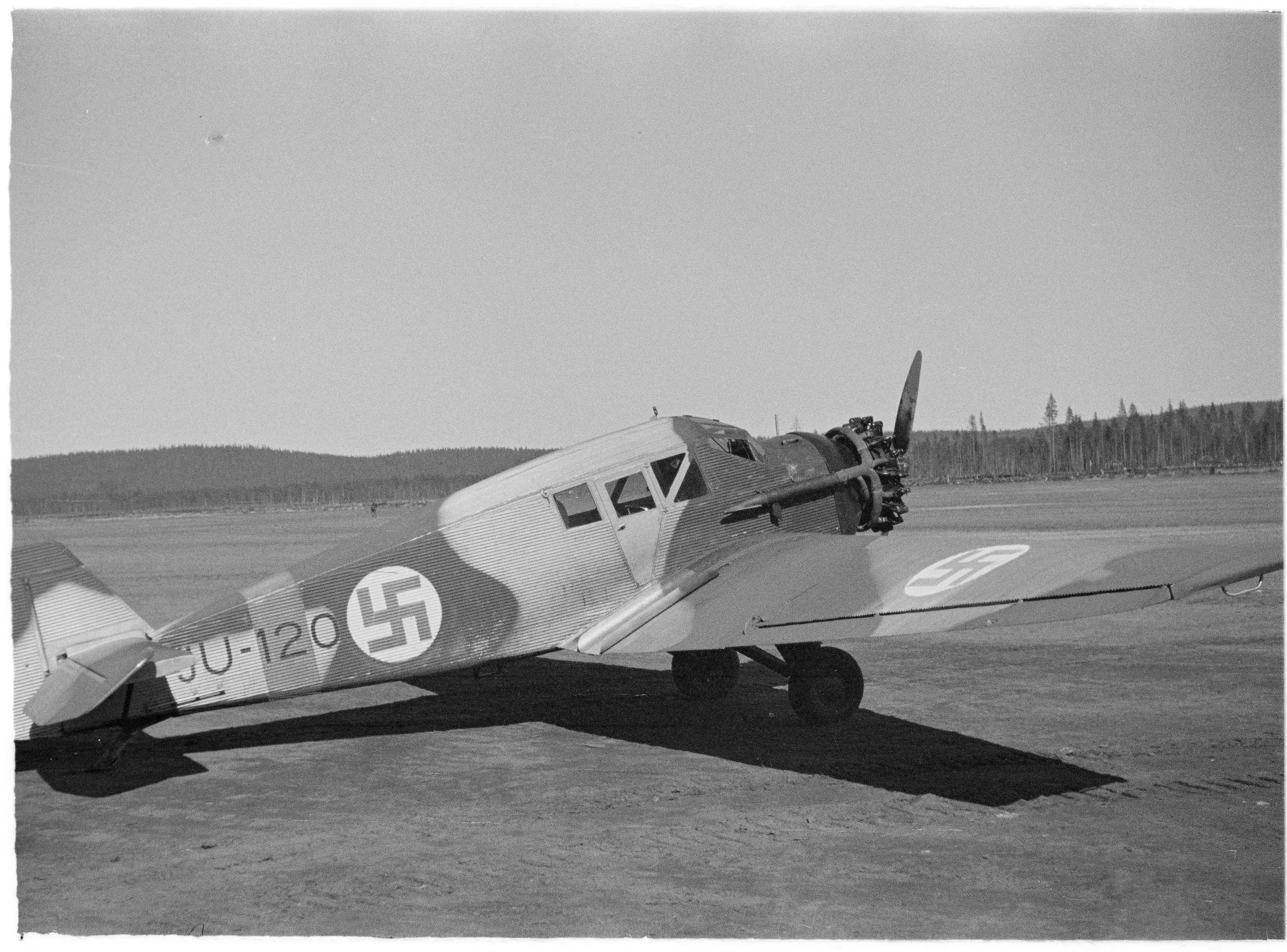 Junkers F 13 (fotografía SA-kuva 92838)