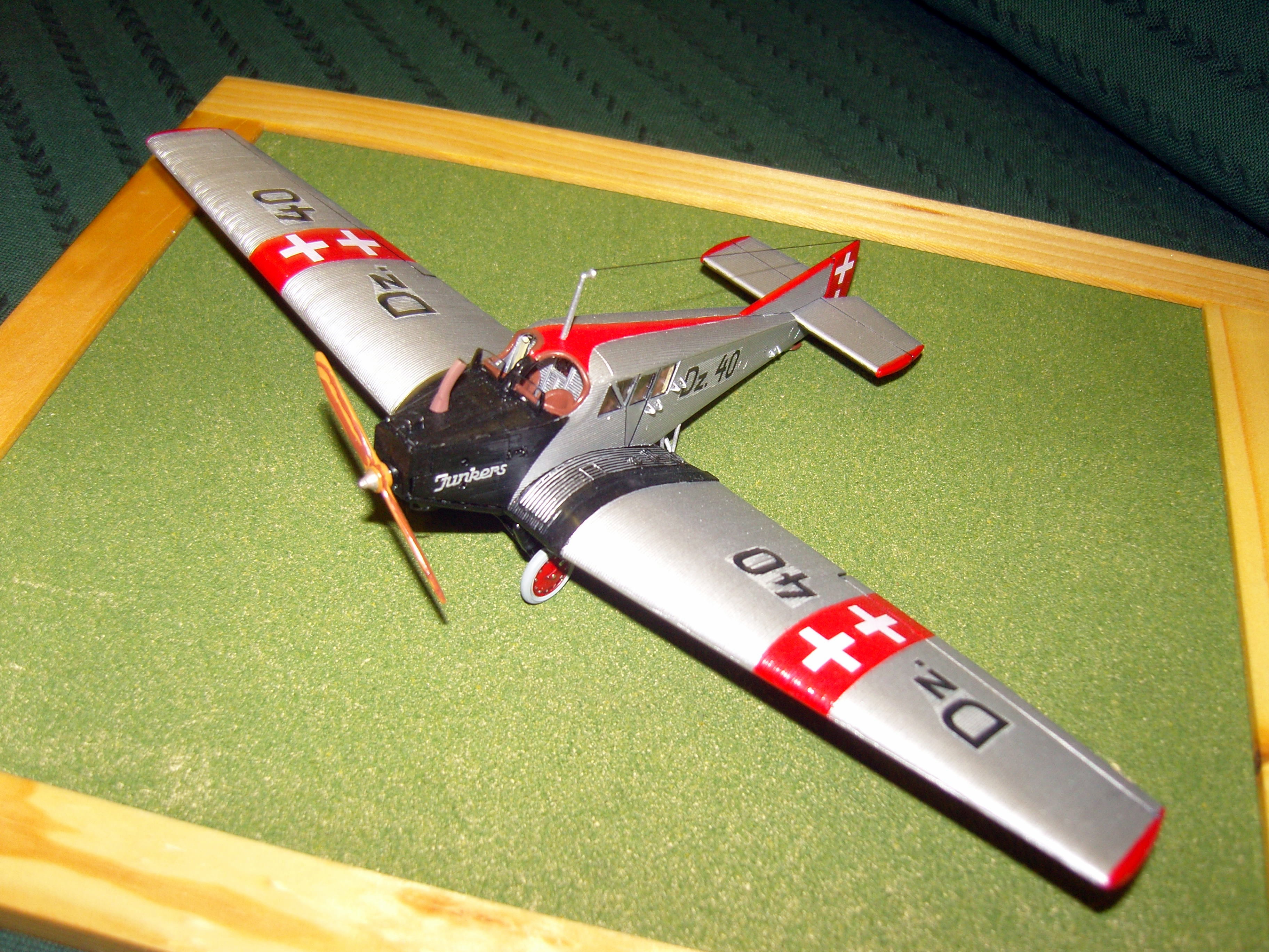 Maquette du Junkers F 13, Lloyd Ostflug Dz40