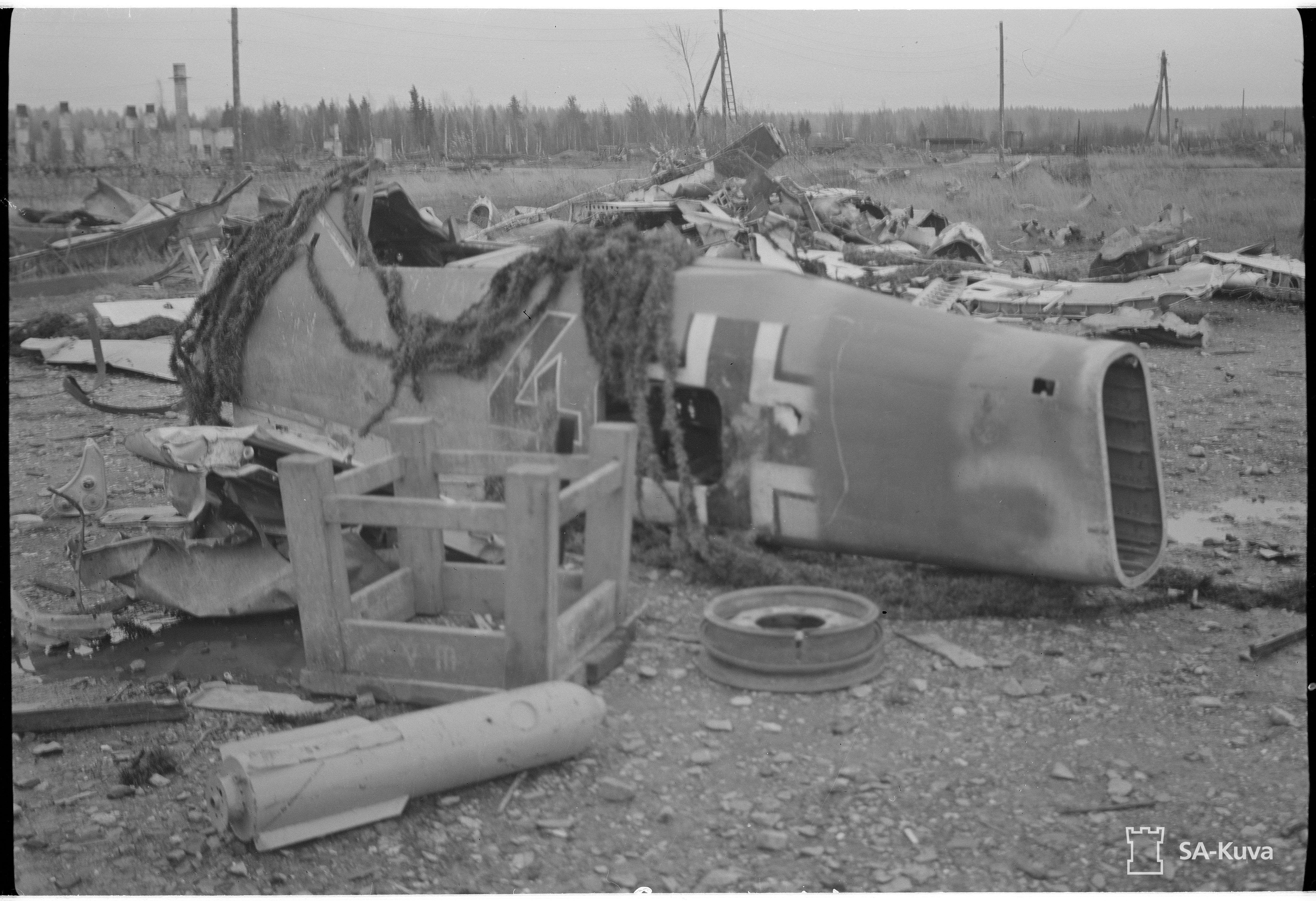 Kemin lentokenttä lokakuu 1944