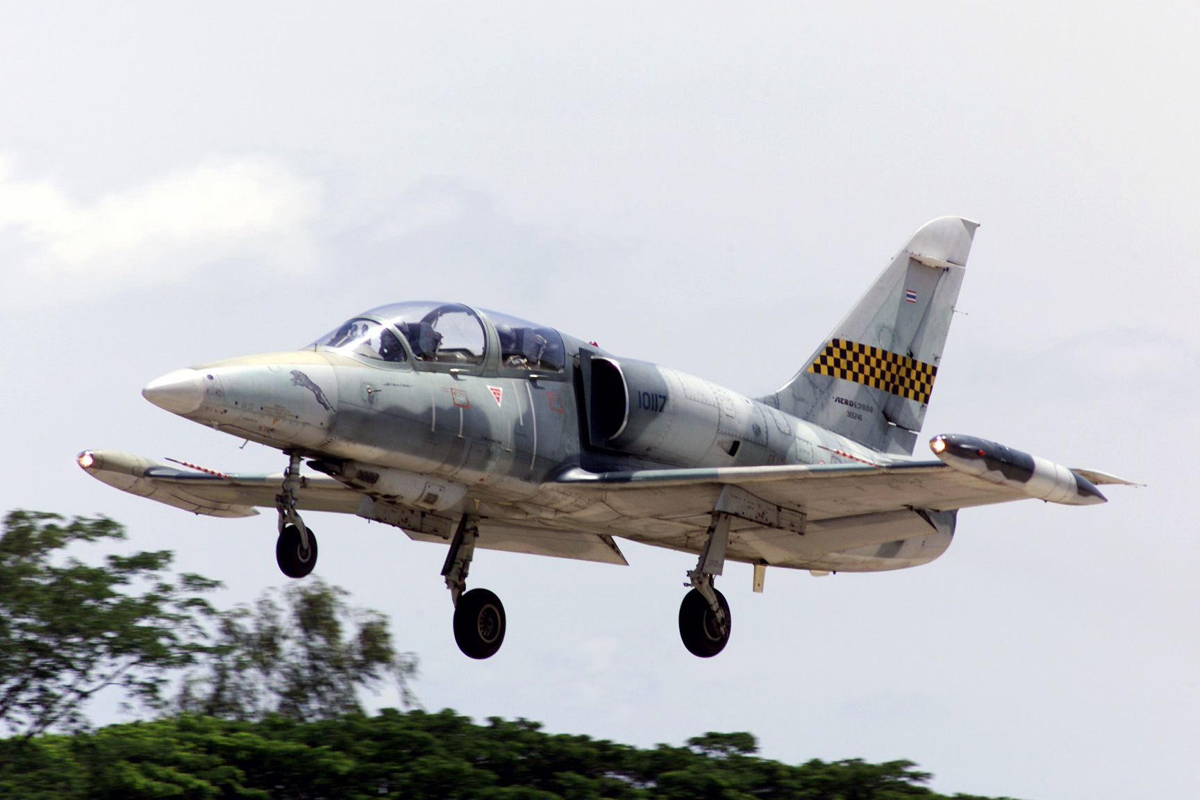 L-39ZA/ART della RTAF in decollo, Ala 1 Korat, Cobra Gold 2000