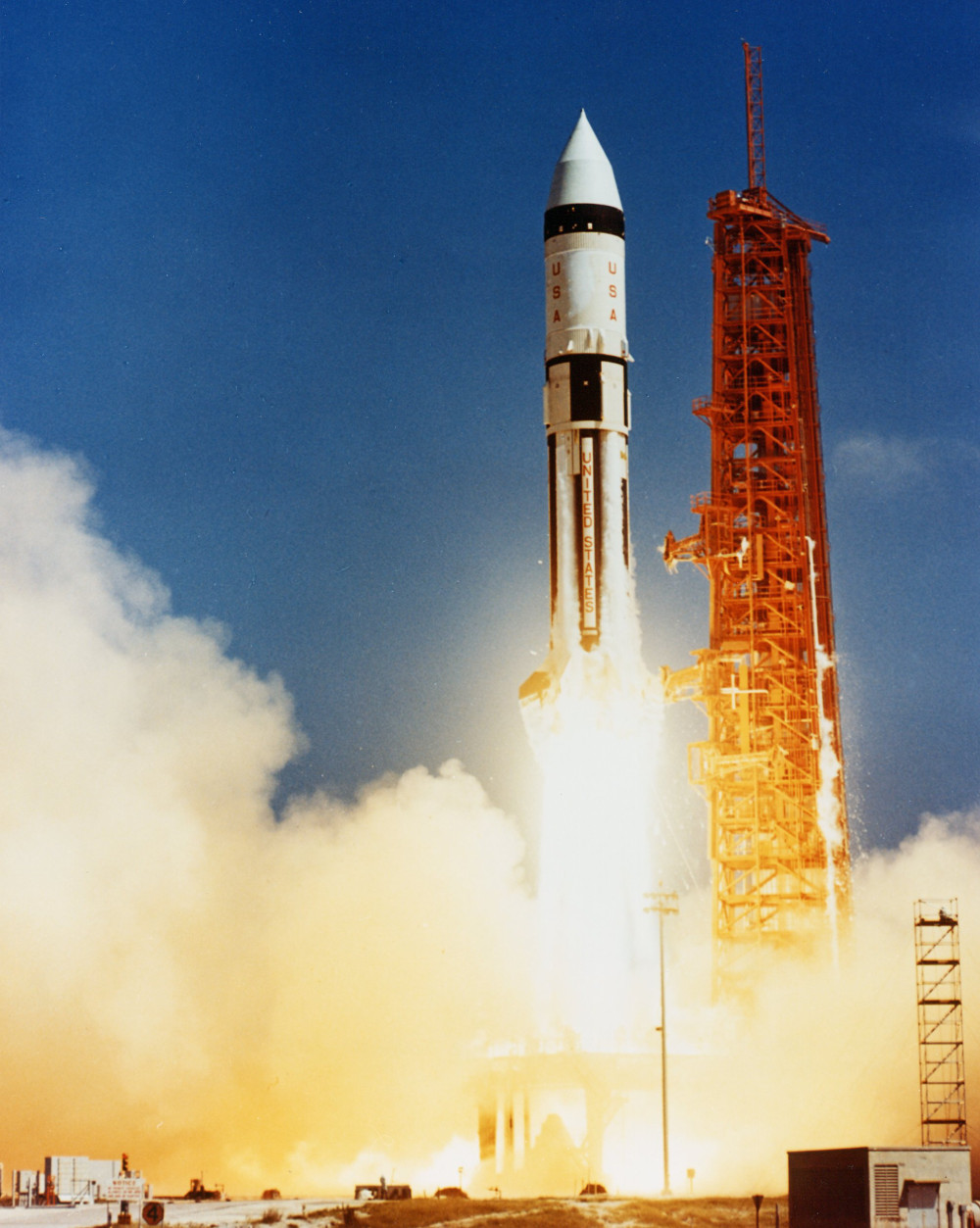 Launch of AS-203, KSC-66PC-160