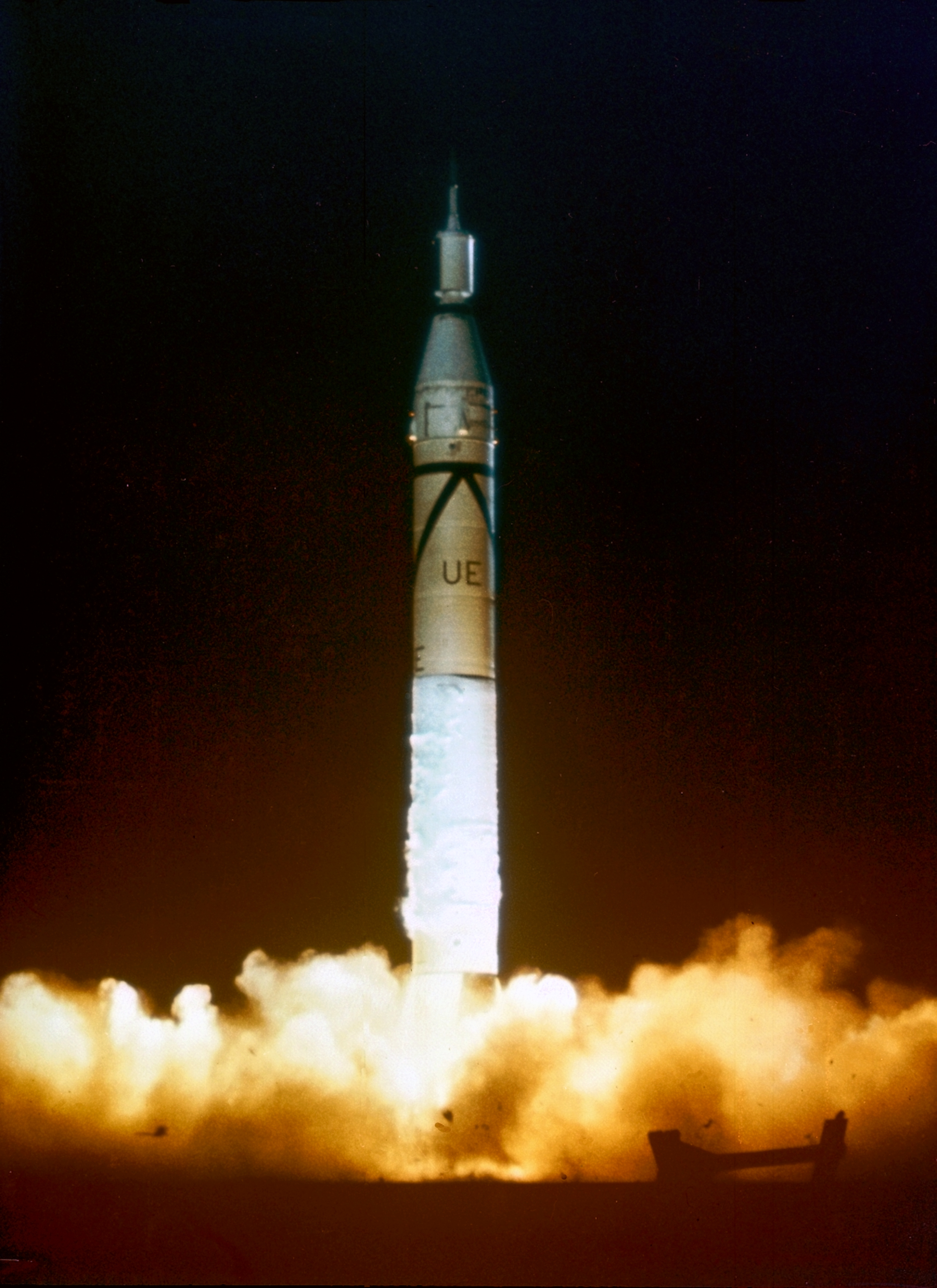 Lanzamiento del Jupiter C con el Explorer 1