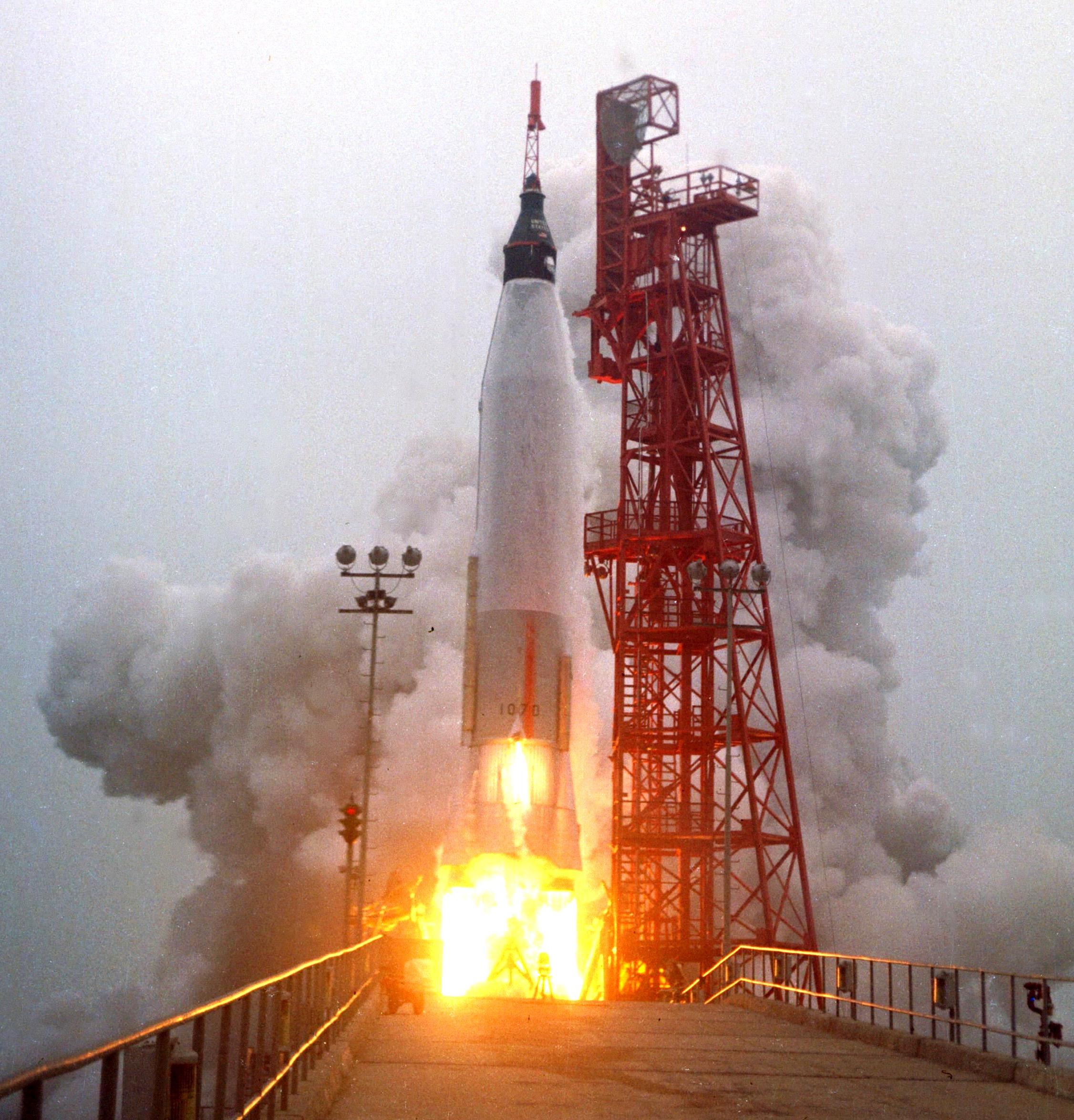 Lanzamiento del Mercury-Atlas 7 (MA-7), el Aurora 7 de Scott Carpenter, 24 de mayo de 1962