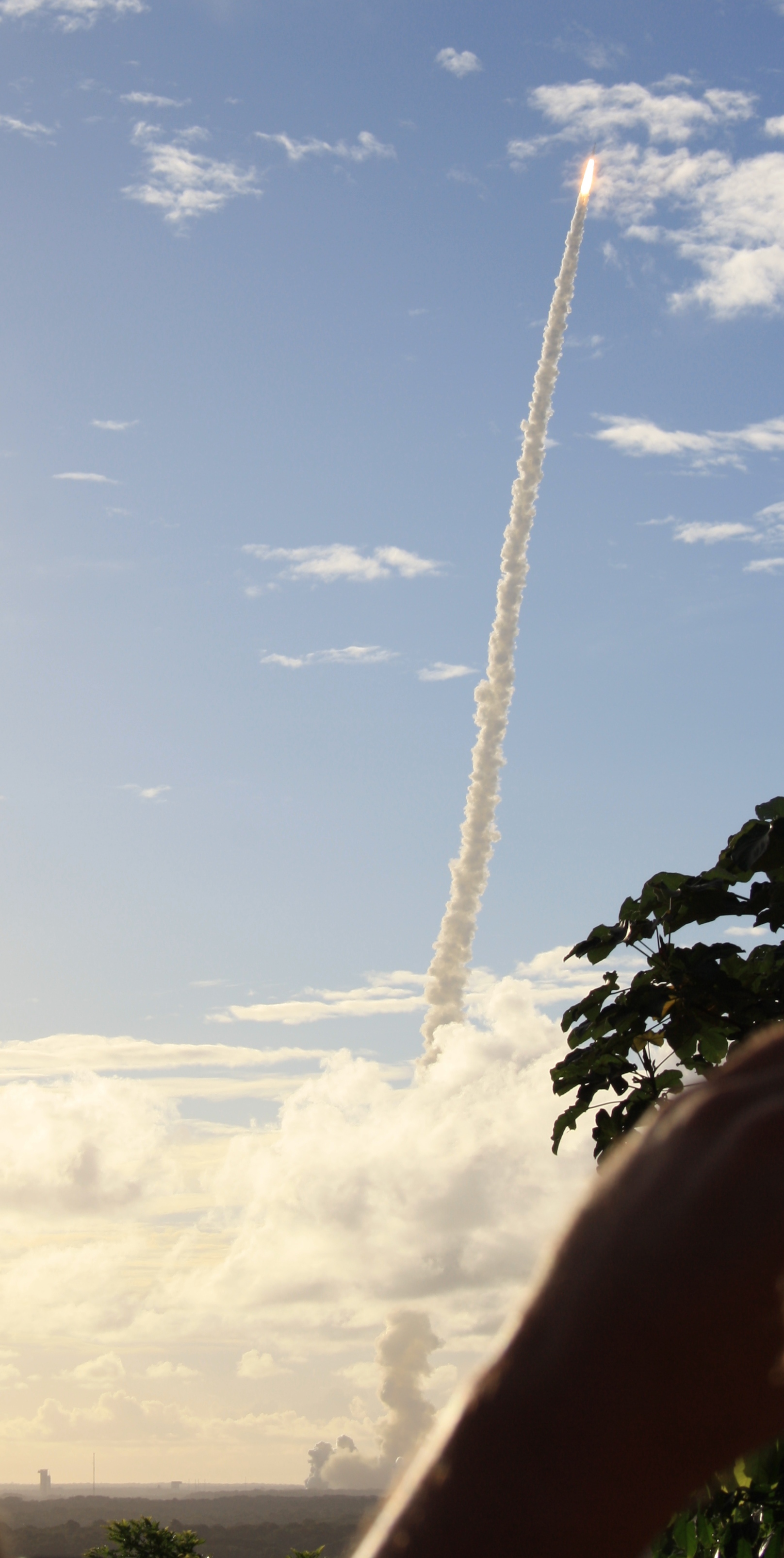 Lanzamiento de un Ariane 5 desde el Centro Espacial de Guayana