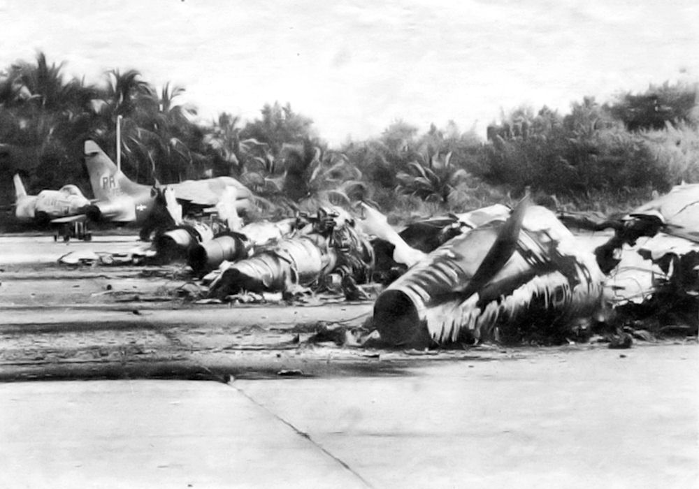 ¿Donde estan los aviones militares en puerto rico?