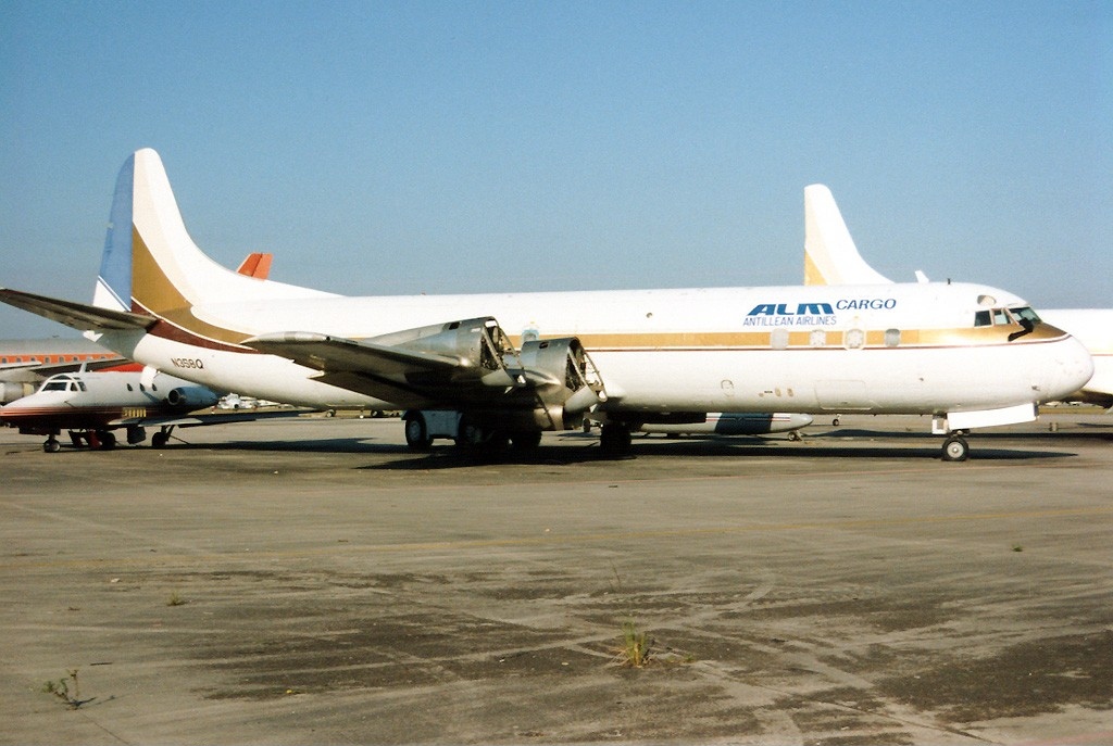 Lockheed L-188A(F) Electra, ALM Antillean Airlines Cargo (TPI International Airways) AN