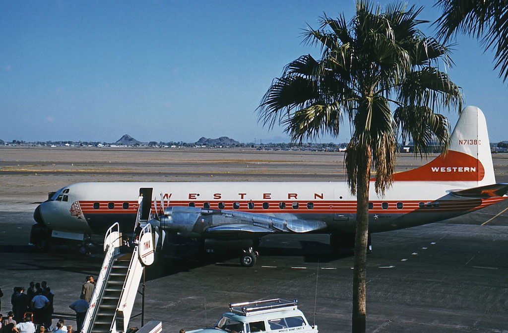 Lockheed L-188A Electra, Western Airlines JP