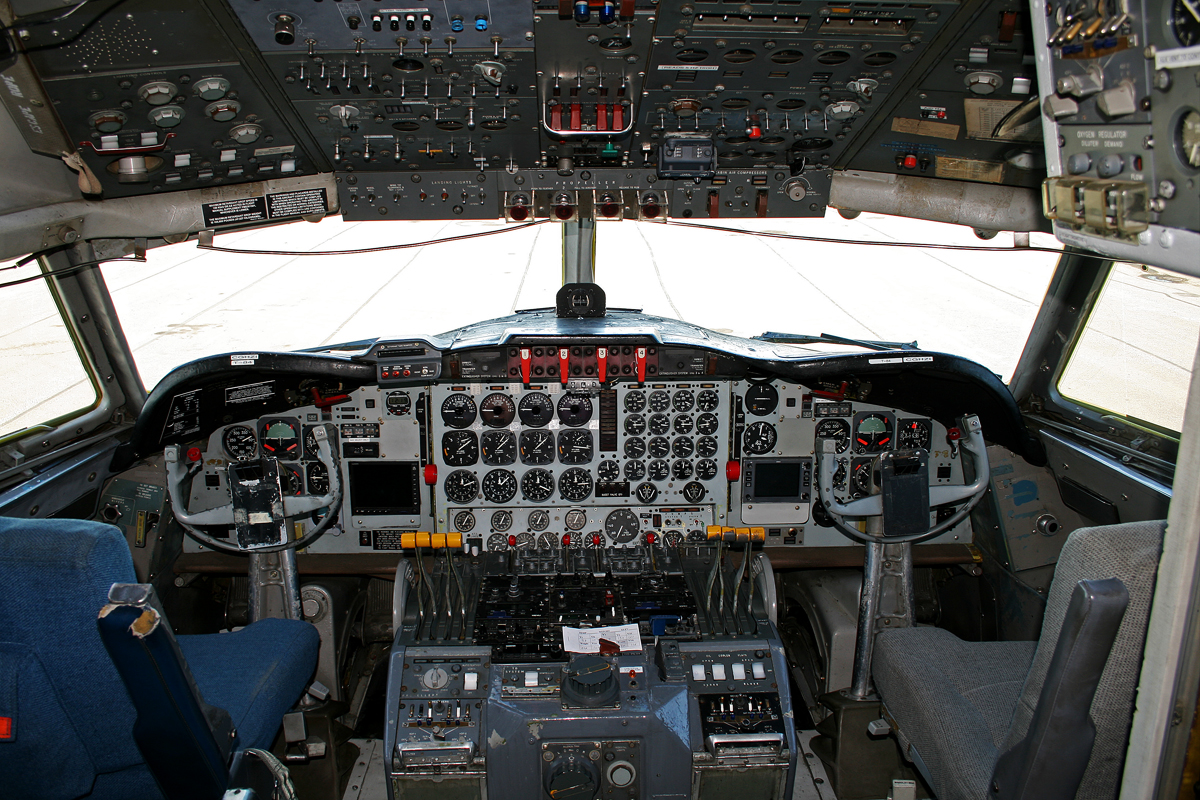 Lockheed L-188 Electra Flight Deck