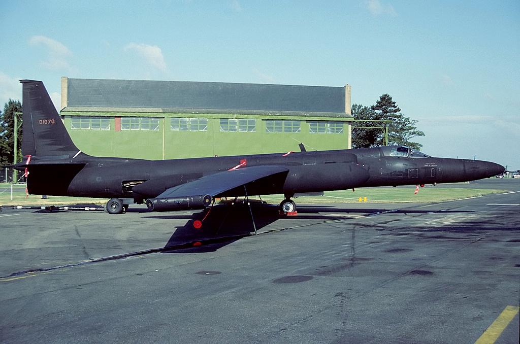 Lockheed TR-1A, 17th Reconnaissance Wing, em visita vinda de RAF Alconbury