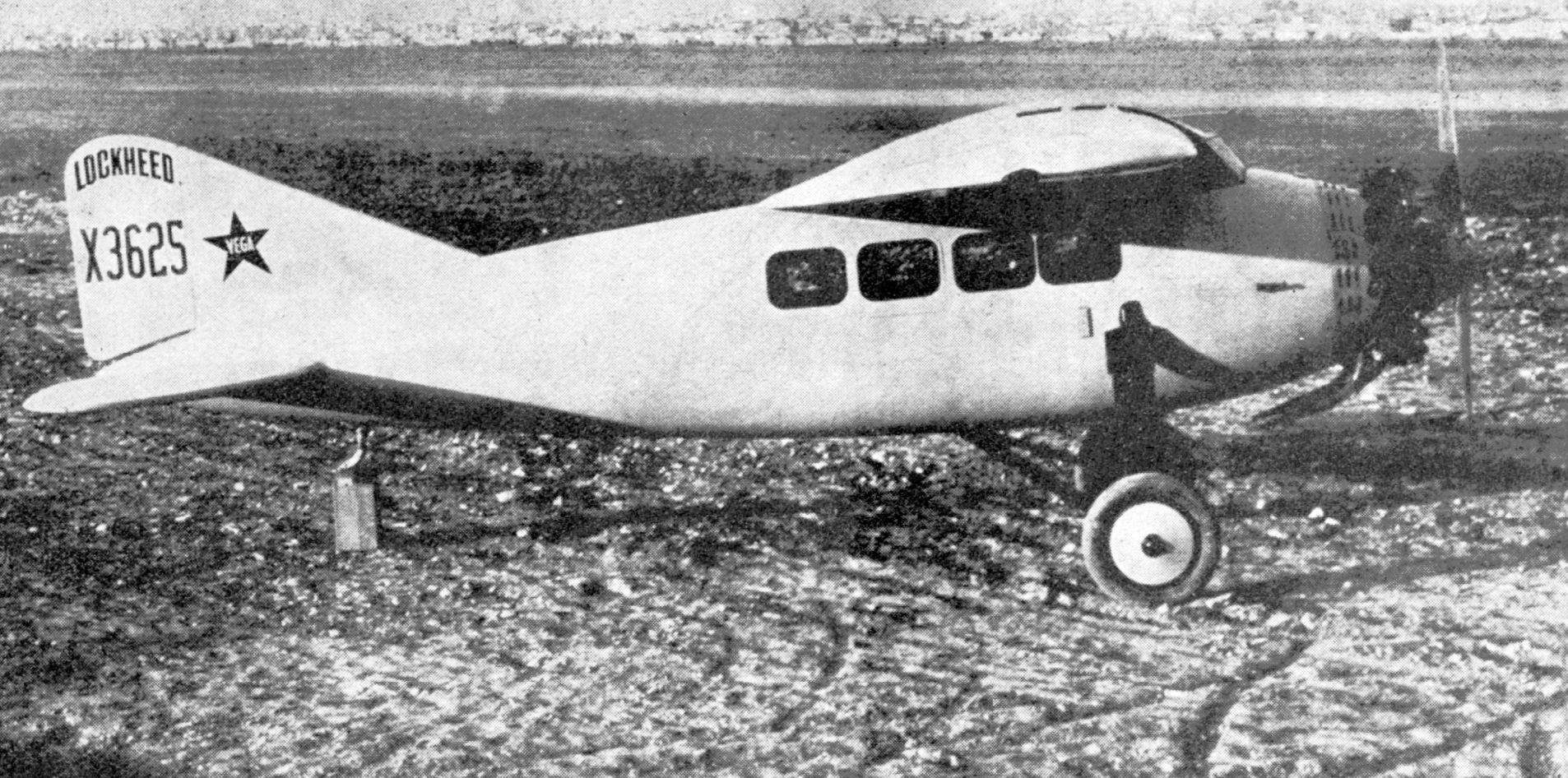 Lockheed Vega 1, L'Air, 15 December 1928
