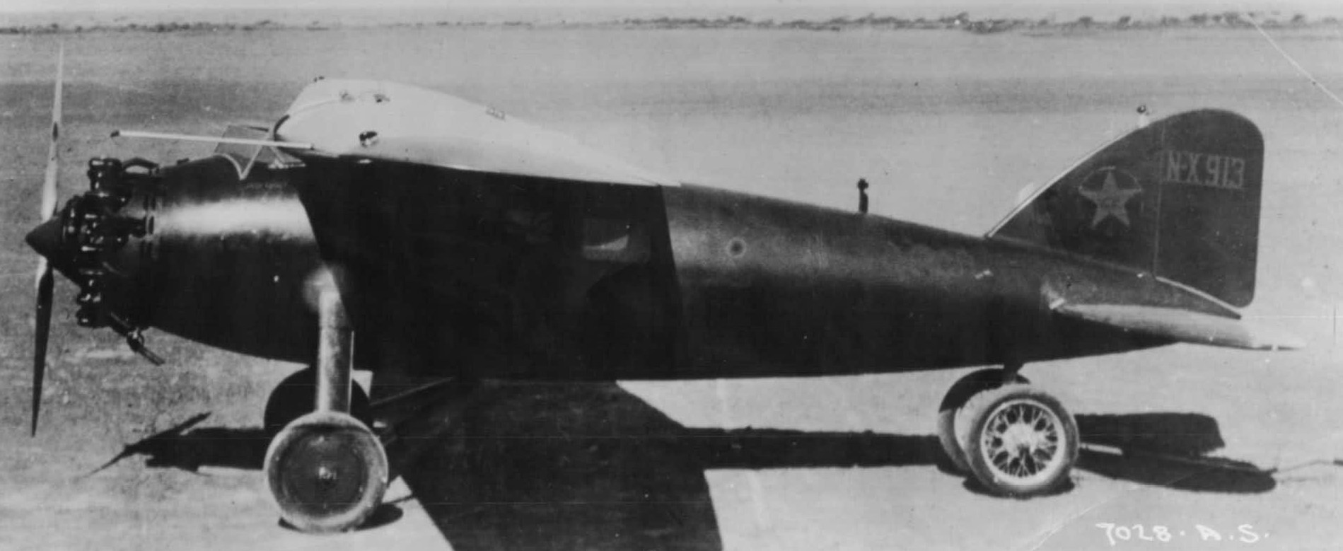 Lockheed Vega left side photo NACA Aircraft Circular No.61
