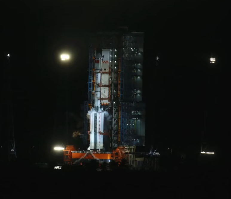 Long March 7A launching the Shijian-23 satellite