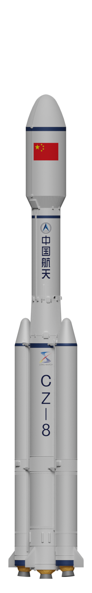 Long March 8 Y1 rendering