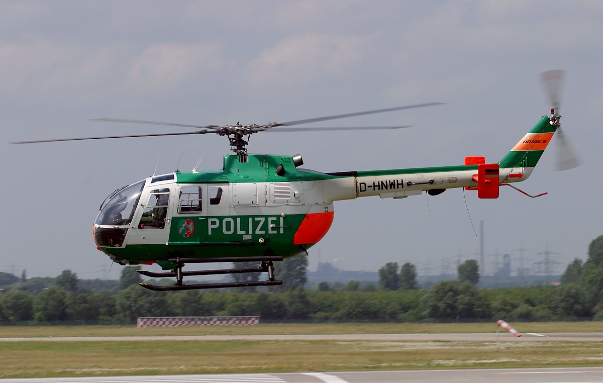 MBB BO-105CBS, Polizei AN