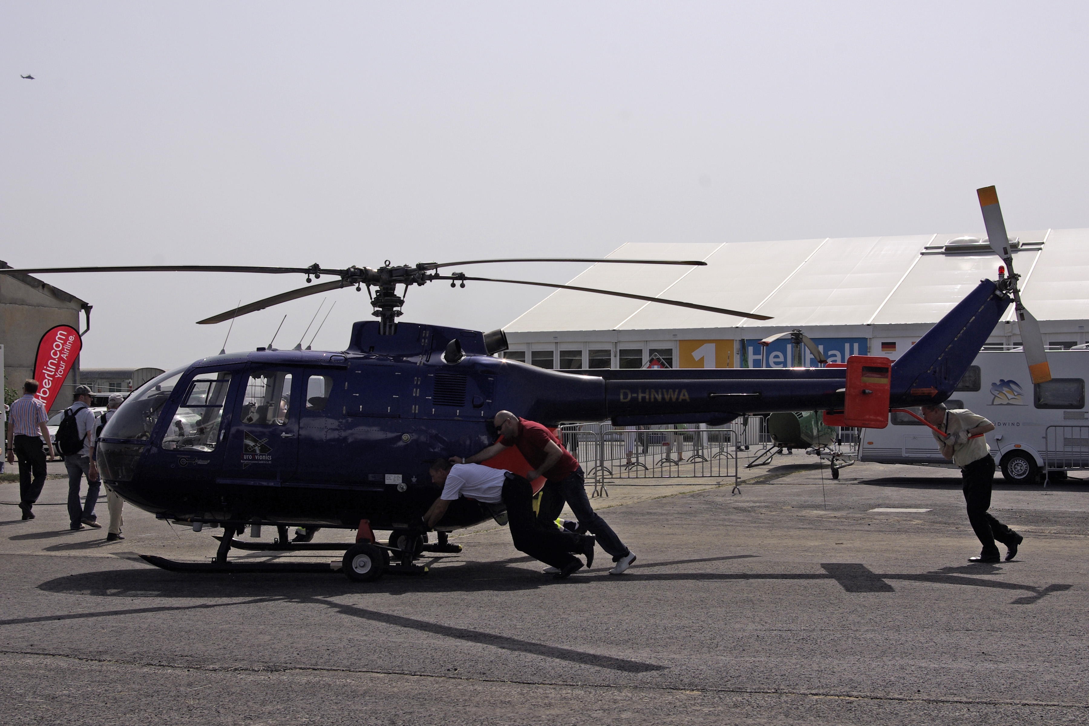MBB Bo 105CBS 4 (c n S-398, D HNWA) 2008-05-30 Andre Gerwing Collection ID