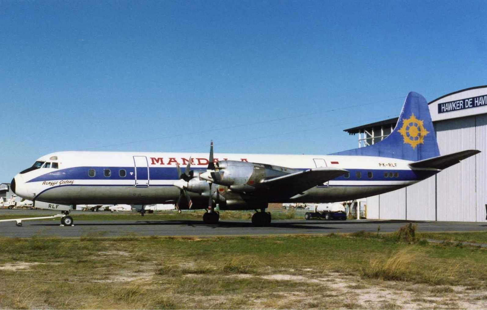 Mandala Airlines Lockheed L-188A Electra PER Wheatley 1