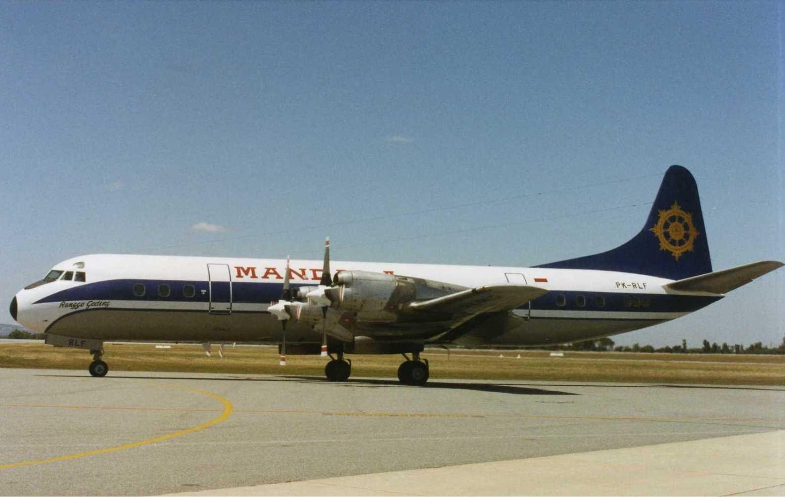 Mandala Airlines Lockheed L-188A Electra PER Wheatley 2