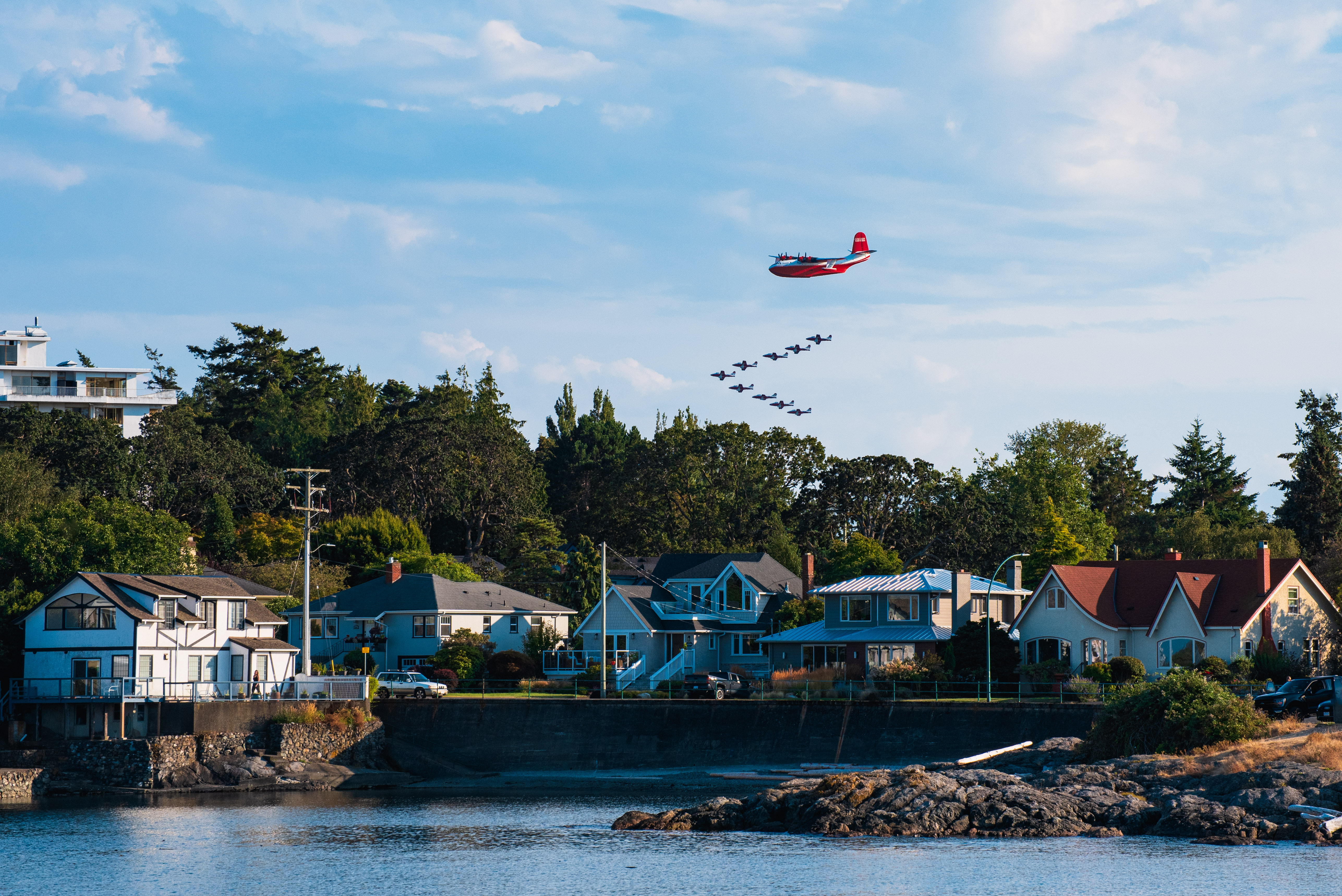 Mars Water Bomber Final Flight - Oak Bay Marina 02