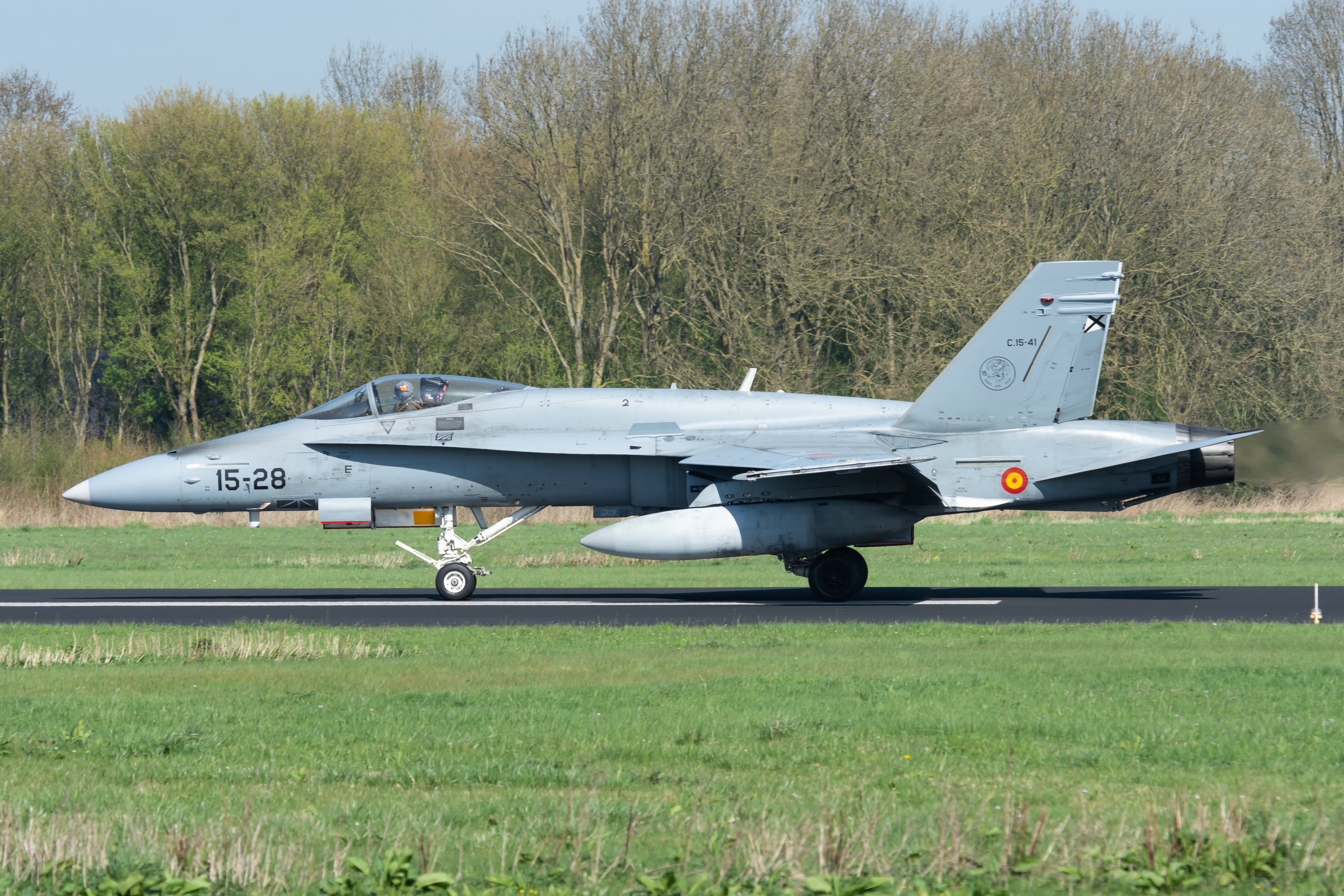 Mc Donnell Douglas EF-18A Hornet (C 15), Spanische Luftwaffe, Seriennummer C 15-41