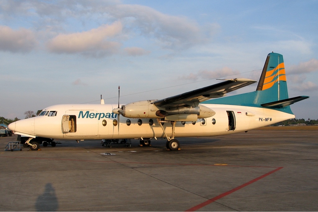 Merpati Nusantara Fokker F-27-500 en Ngurah Rai